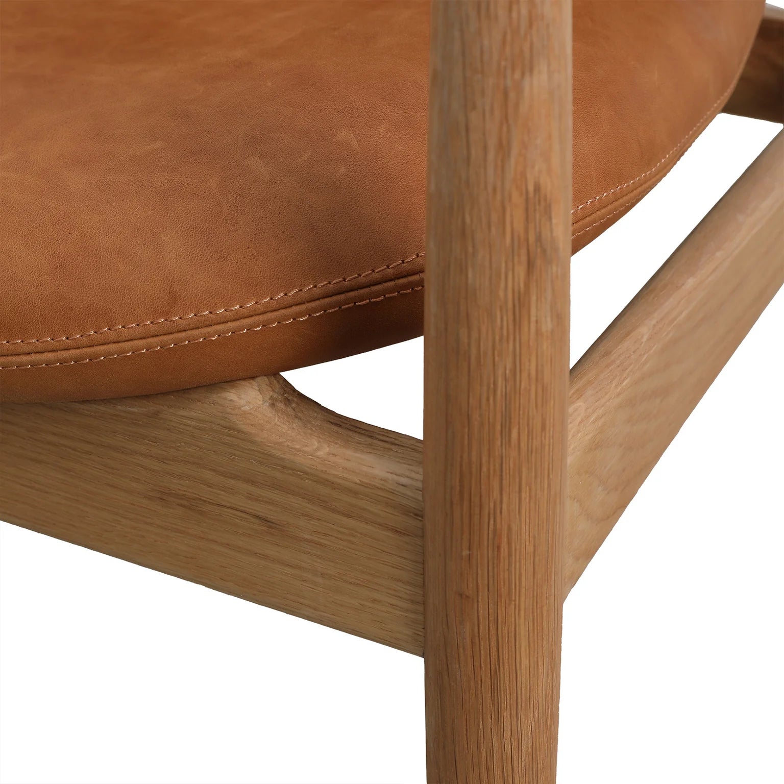 Korobi II Loungestuhl Leder